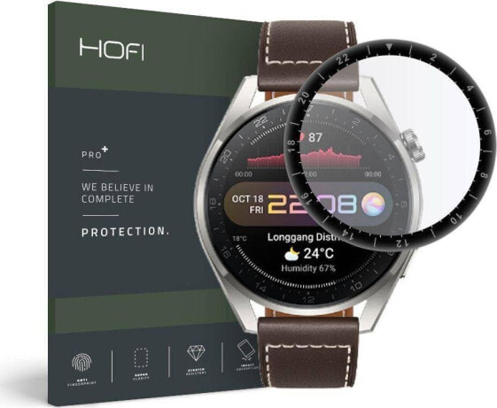 Hofi Glass Szkło Hybrydowe Hybrid Glass Huawei Band 6 Black