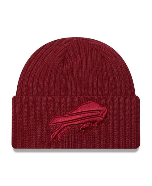 Men's Cardinal Buffalo Bills Color Pack Cuffed Knit Hat