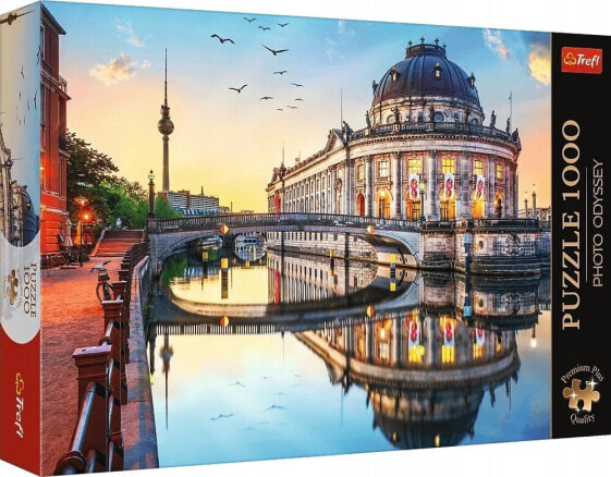 Trefl Puzzle 1000 elementów Premium Muzeum Bode Berlin Niemcy