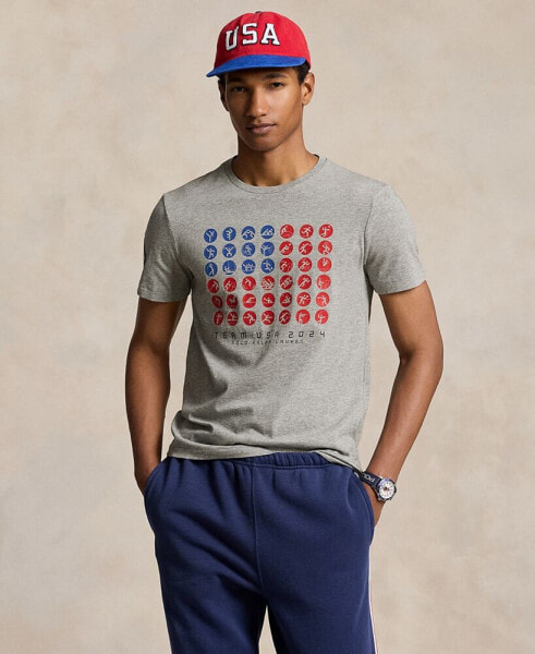 Men's Custom Slim Fit Team USA T-Shirt