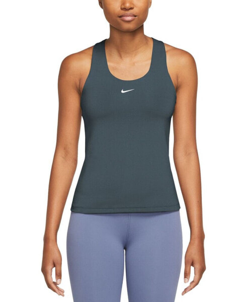 Спортивный топ Nike женский средней поддержки с мягкими вставками