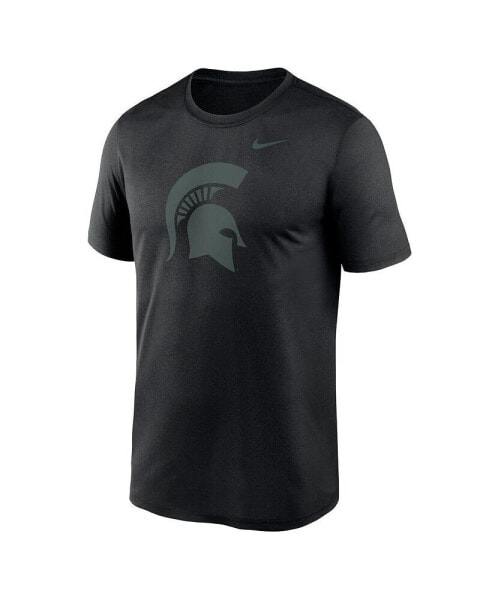 Men's Black Michigan State Spartans Primetime Legend Logo T-Shirt