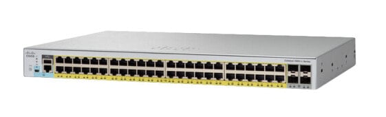 Cisco 48 port Gigabit full PoE capable Enterprise level Layer 2 Managed switch - Managed - L2 - Gigabit Ethernet (10/100/1000) - Power over Ethernet (PoE) - Rack mounting - 1U