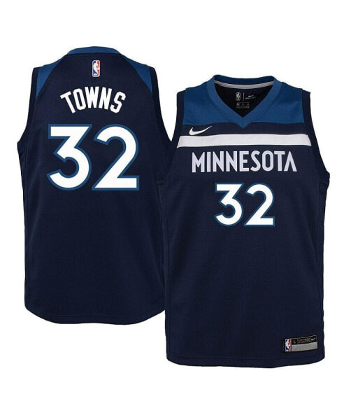 Karl-Anthony Towns Minnesota Timberwolves Icon Swingman Jersey, Big Boys (8-20)