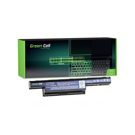 Батарея для ноутбука Green Cell AC06 Чёрный 4400 mAh