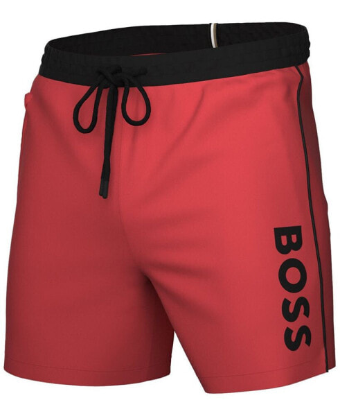 Men's Logo 6" Swim Trunks, Created for Macy's