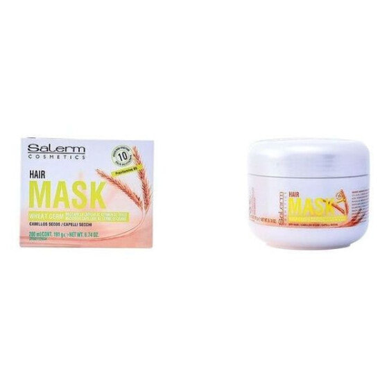 Salerm Wheat Germ Hair Mask Глубоко питательная и увлажняющая маска маска для сухих, обезвоженных и поврежденных волос 1000 мл