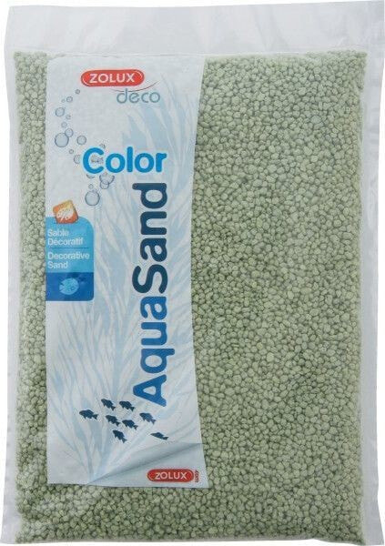 Zolux Aquasand Color zieleń lipowa 1kg