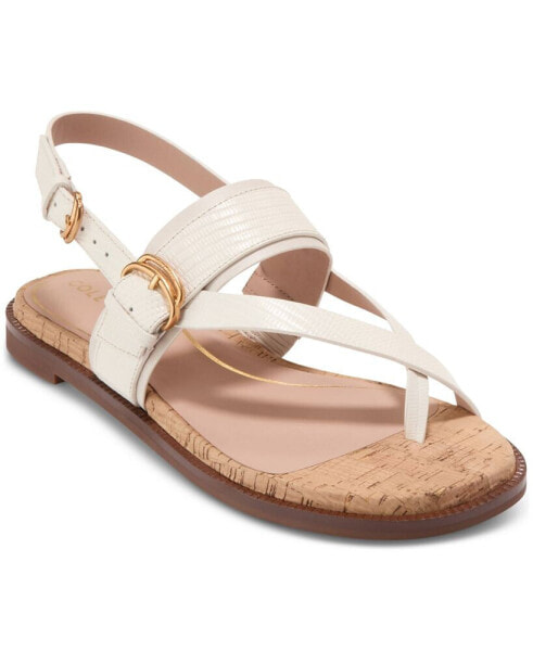 Women's Anica Lux Buckle Flat Sandals