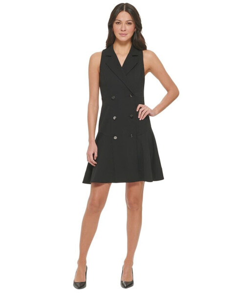 Women's Double-Breasted Blazer Dress