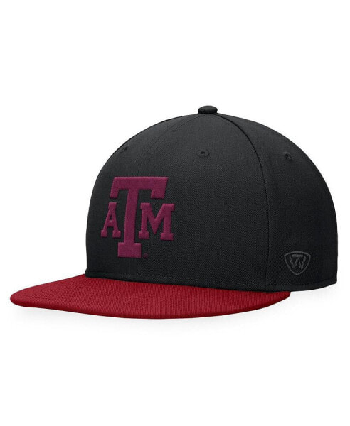 Men's Black Texas A&M Aggies Fitted Hat