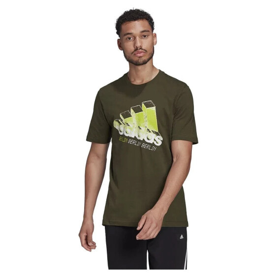 ADIDAS Berlin Logo Carrier short sleeve T-shirt