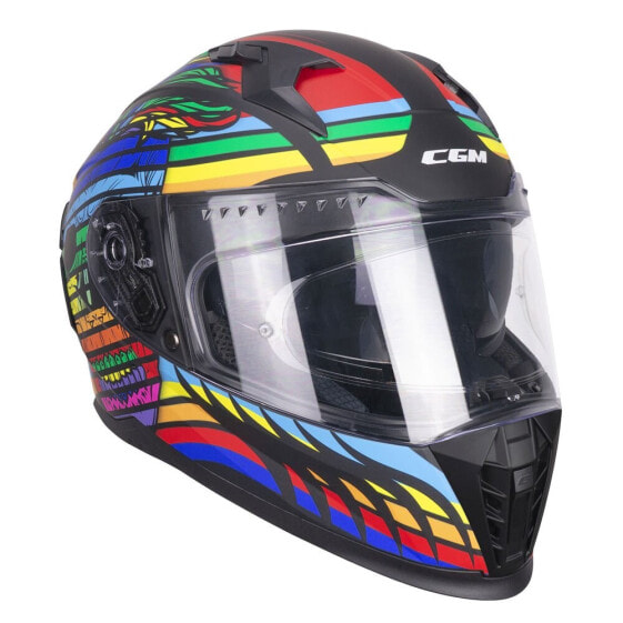 Шлем для мотоциклистов CGM 311X Blast Skull интегральный