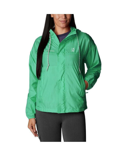 Ветровка Columbia женская Rave Green Seattle Sounders FC Flash Challenger Omni-Shade Full-Zip