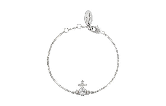 Ожерелье Vivienne Westwood COLETTE Crystal Saturn Chain.