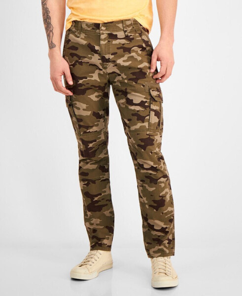 Sun + Stone Men's Morrison Camouflage Cargo Pants