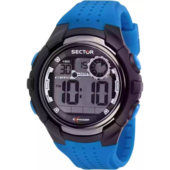 Sector R3251533002 EX-34 Digital Watch Mens Watch 50mm 10ATM