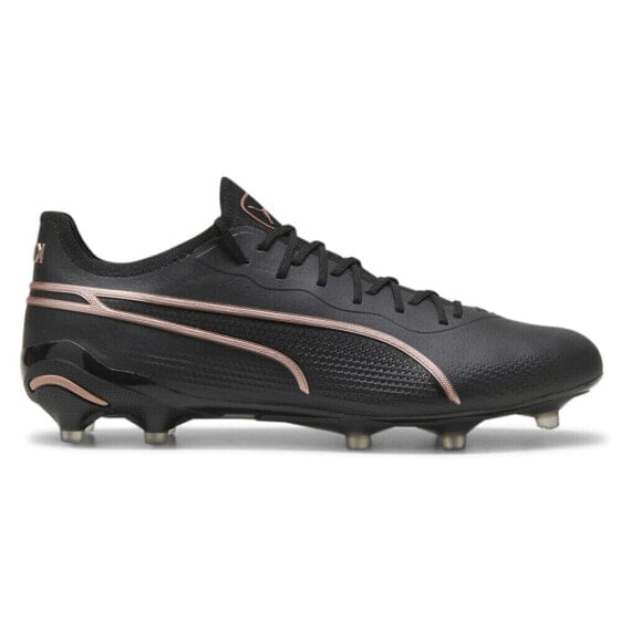 Puma King Ultimate Firm GroundArtificial Ground Soccer Cleats Mens Black Sneaker