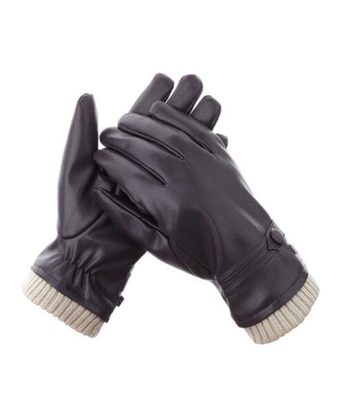 Men's Classic Touchscreen Lined Winter Gloves