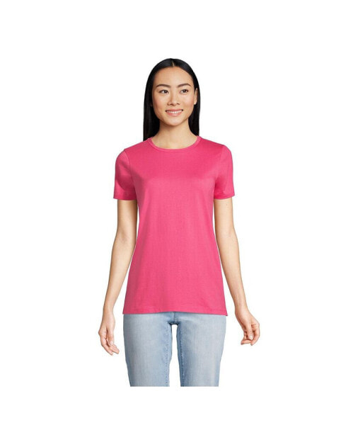 Women's Relaxed Supima Cotton Short Sleeve Crewneck T-Shirt