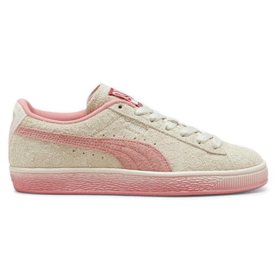 Puma Suede California Dreamin Lace Up Womens Beige Sneakers Casual Shoes 395905