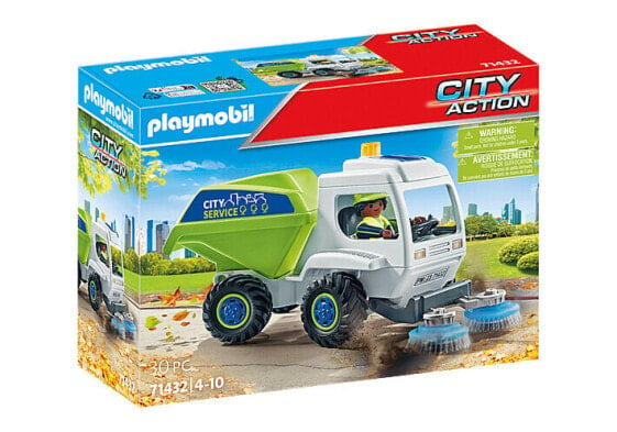 Игровой набор Playmobil City Action Sweeper 71432 Street Cleaner (Городская уборка)
