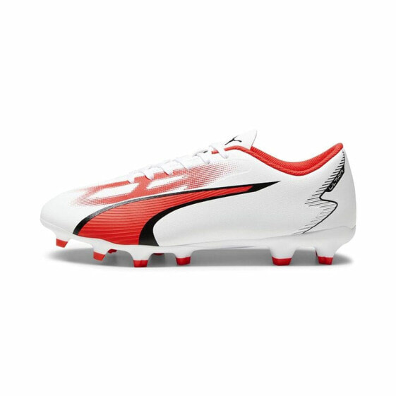 Футбольные бутсы PUMA Ultra Play FG/AG Белые Красные