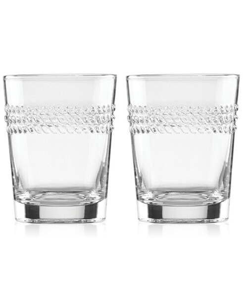 Wickford Double Old-Fashioned Glasses, Set of 2