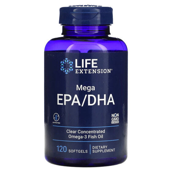 Mega EPA/DHA, 120 Softgels