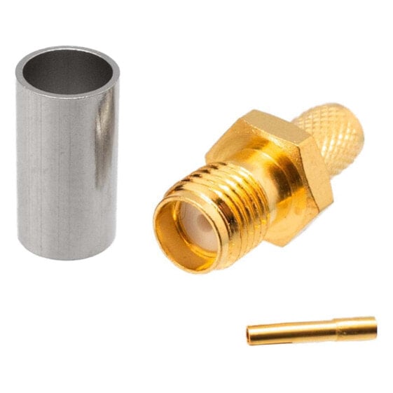 EUROCONNEX Sma Female Crimp Dorado RG58 Connector