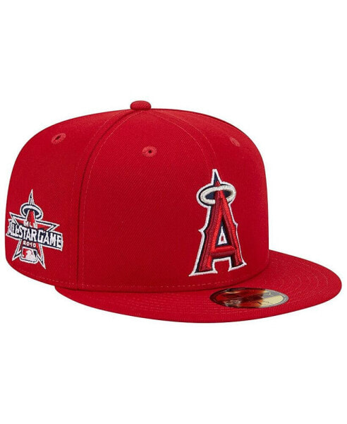 Men's Red Los Angeles Angels 2010 MLB All-Star Game Team Color 59FIFTY Fitted Hat