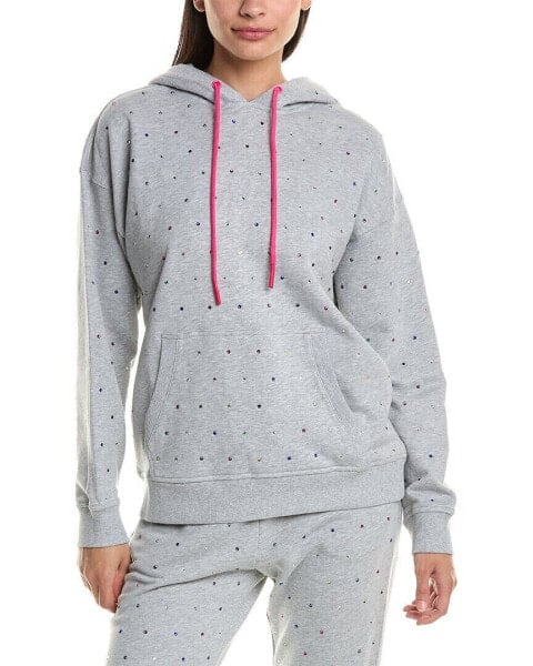 Terez Gems Hoodie Women's Grey Xs