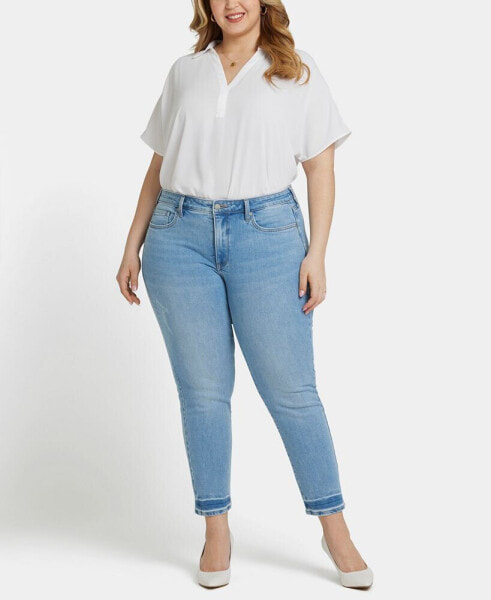 Plus Size Sheri Slim Ankle Jeans