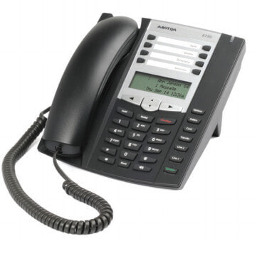 Mitel MiVoice 6730 Analog Phone - Analog telephone - Wired handset - Caller ID - Black