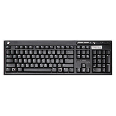 HP 697737-041 - Full-size (100%) - Wired - USB - QWERTZ - Black