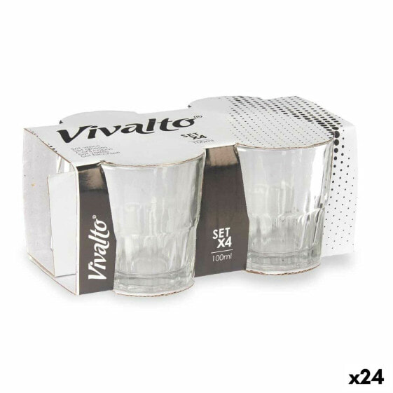 Стакан для кофе из стекла 100 ml (24 шт) Vivalto