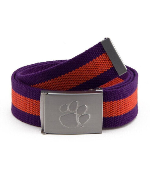 Men's Clemson Tigers Fabric Belt