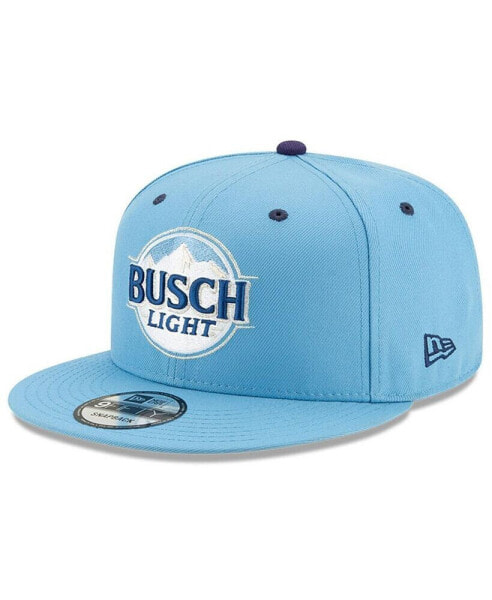 Men's Light Blue Kevin Harvick Busch Light 9Fifty Snapback Adjustable Hat