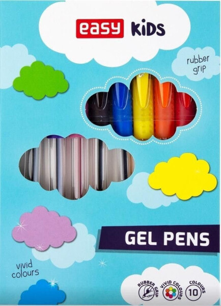 Ручки желевые Easy Żelopis 10 цветов Easy