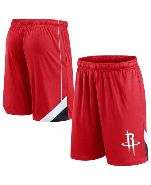 Men's Red Houston Rockets Slice Shorts