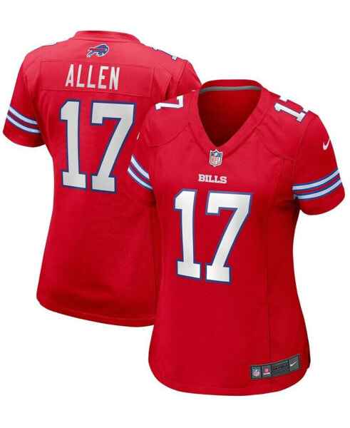 Women's Josh Allen Red Buffalo Bills Alternate Game Jersey