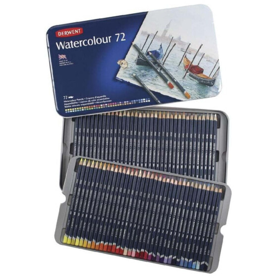 DERWENT Metallic Box Watercolour Pencil 72 Units