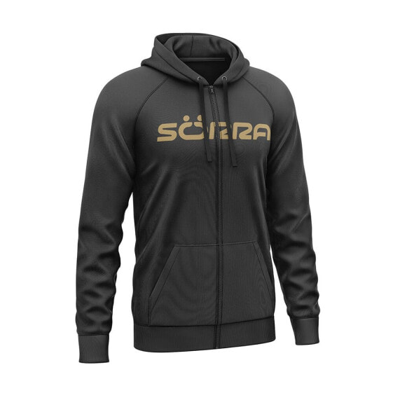 SORRA Logo full zip sweatshirt