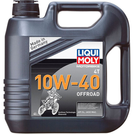 LIQUI MOLY 4T Offroad 10W40 Synthetic Technology 4L Motor Oil