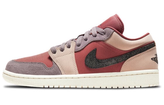 Кроссовки женские Nike Air Jordan 1 Low Canyon Rust Цвет бежевый