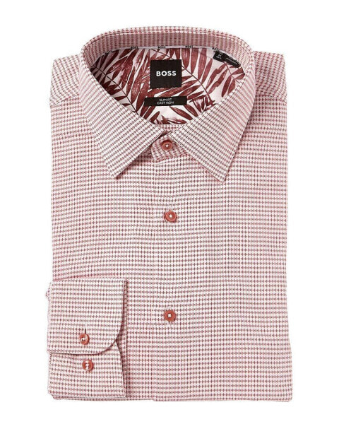 Boss Hugo Boss Slim Fit Dress Shirt Men's Pink 15.7