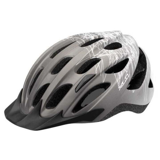 Шлем защитный XLC BH-C20 MTB Helmet, Синий Призмный Мотив
