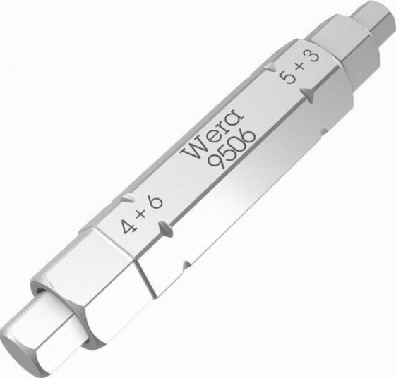 Wera BIT 4W1 9506 SB, NA BLISTRZE, 3,4,5,6 X 37 MM (1 SZT)