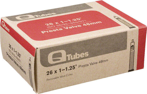 Q-Tubes 26'' x 1.5-1.75'' 48mm Presta Valve Tube