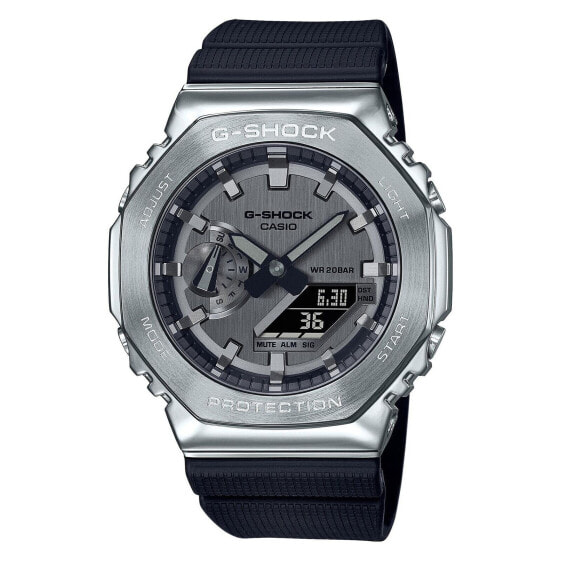 Часы Casio Octagonal Black Resin Band Watch GM-2100-1ADR